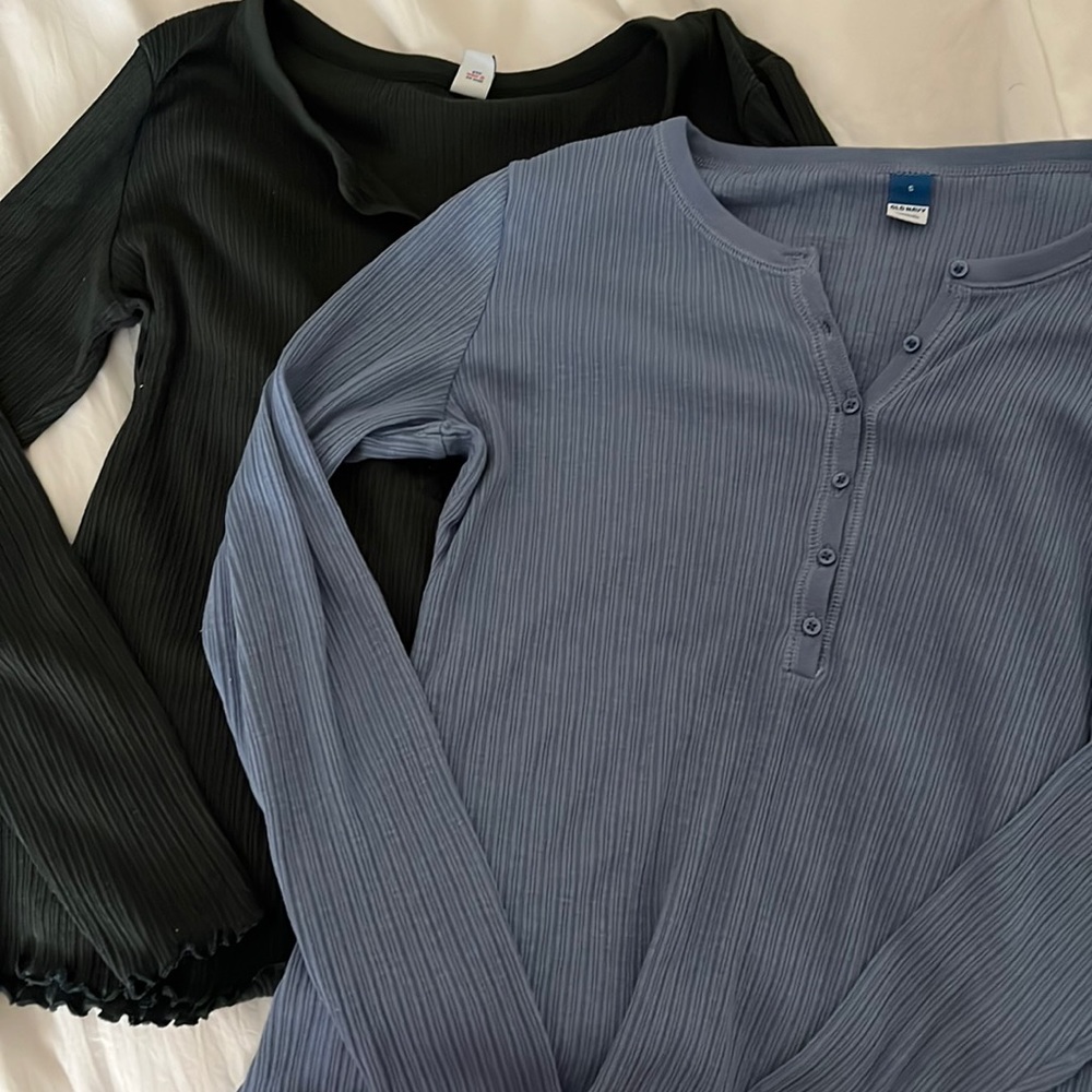 ribbed henley's